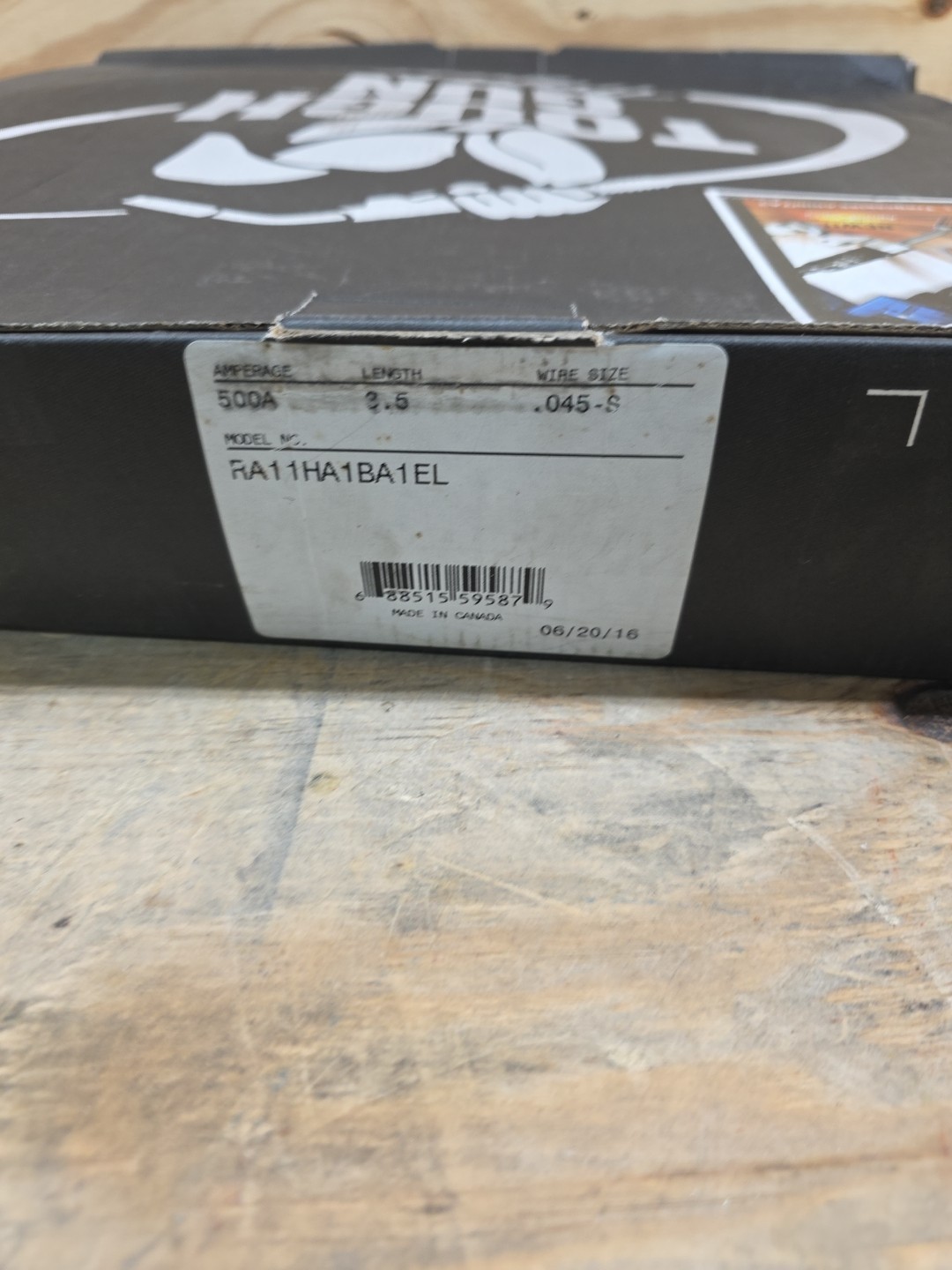 Tregaskiss RA11BA1AA1EL Tough Gun MIG Welding Gun, 500A, 3.0 Length, .045-S Wire