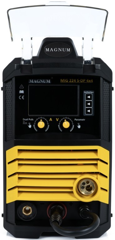 MAGNUM Welder 3in1 Combo MIG/MAG TIG MMA MIG 224 S-DP DUAL PULSE 4X4