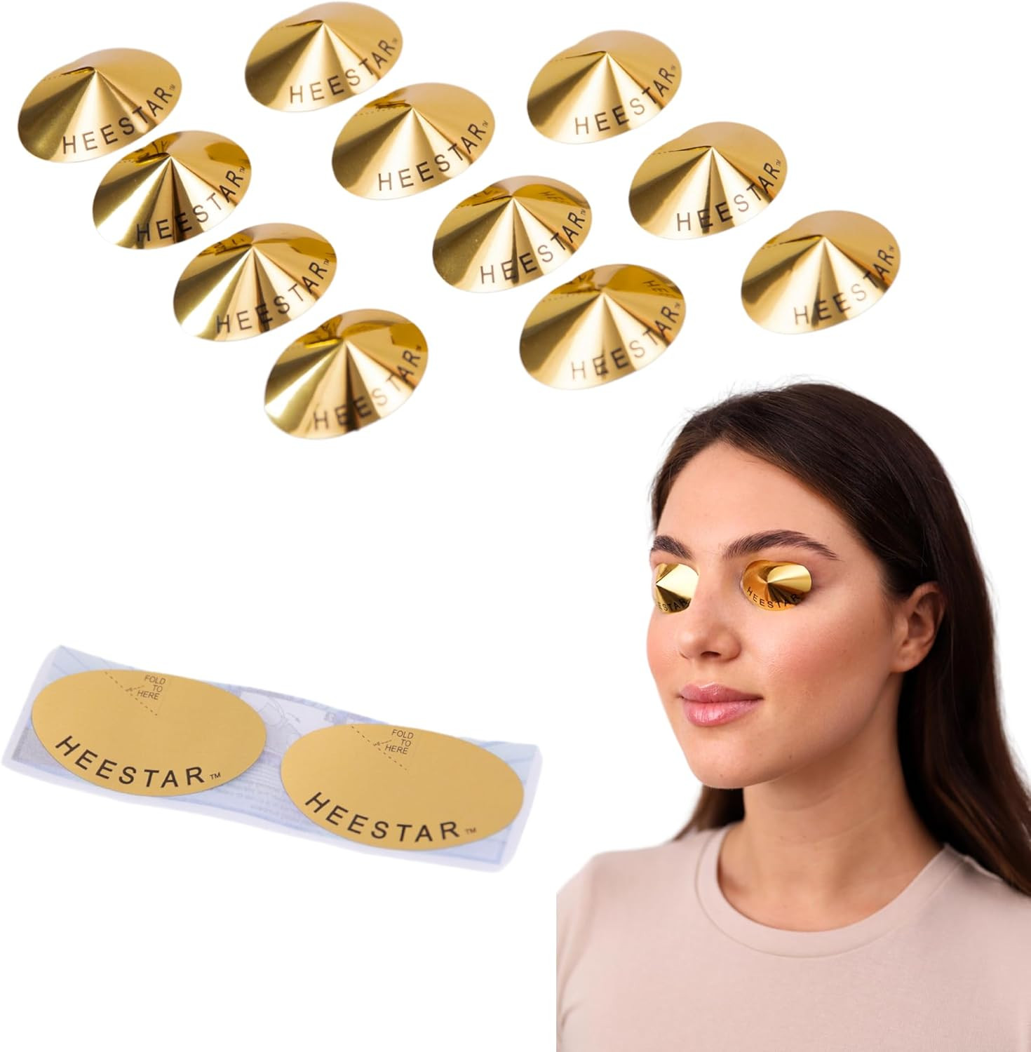 Disposable 50Pairs(100Count) Eye Protection Cones for Sun Tanningbed(…