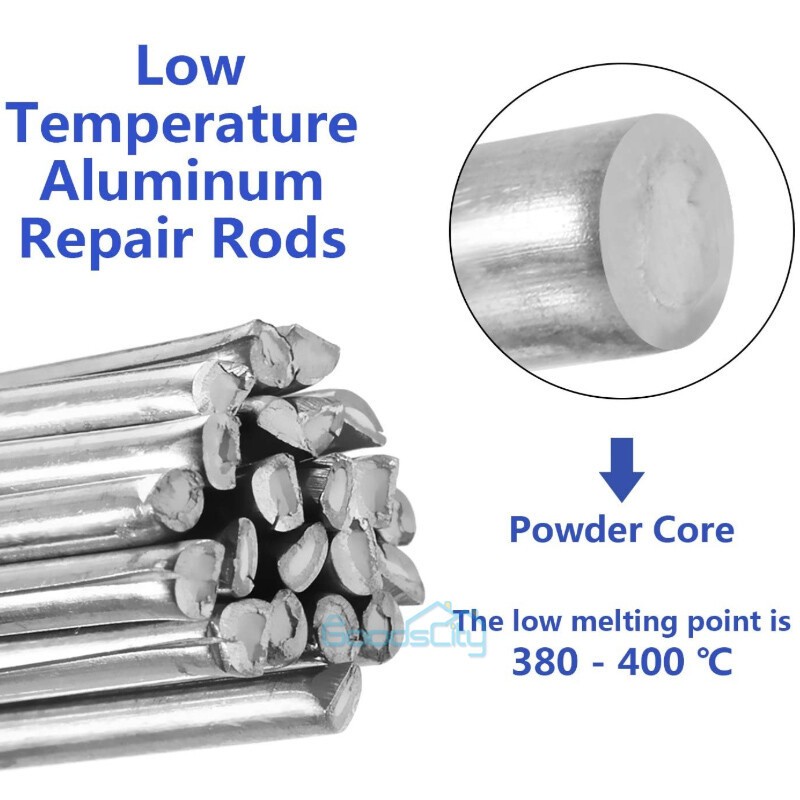 Low Temperature Welding Rods Flux-Cored Repair Easy Wire Brazing Rods NEW