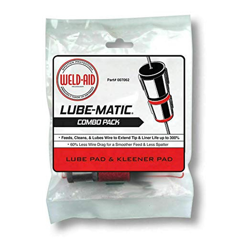 Dutis MIG Welding Kit – Lube-Matic Combo Pack – Kleener Pad & Lube Pad – Prevent
