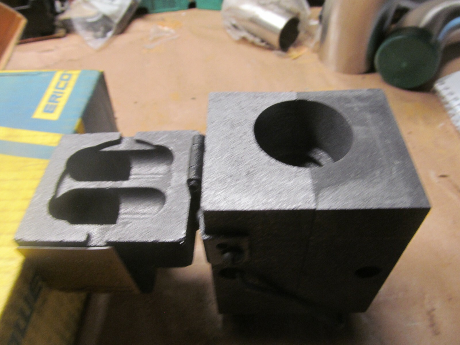 2- NEW CADWELD MOLDS VSC1LV21C #4 AWG CONC TO PIPE B-302