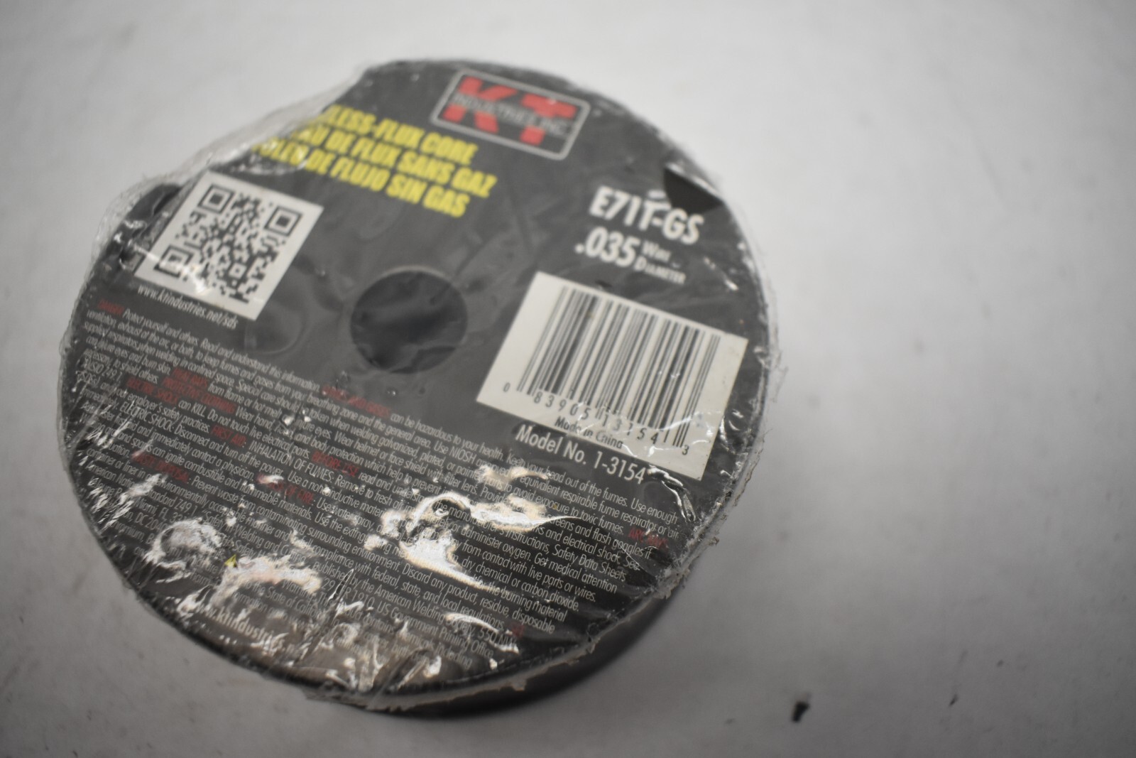 KT Industries Gasless Flux Core MIG Wire 2lbs .035″ Mild Steel E71T-GS