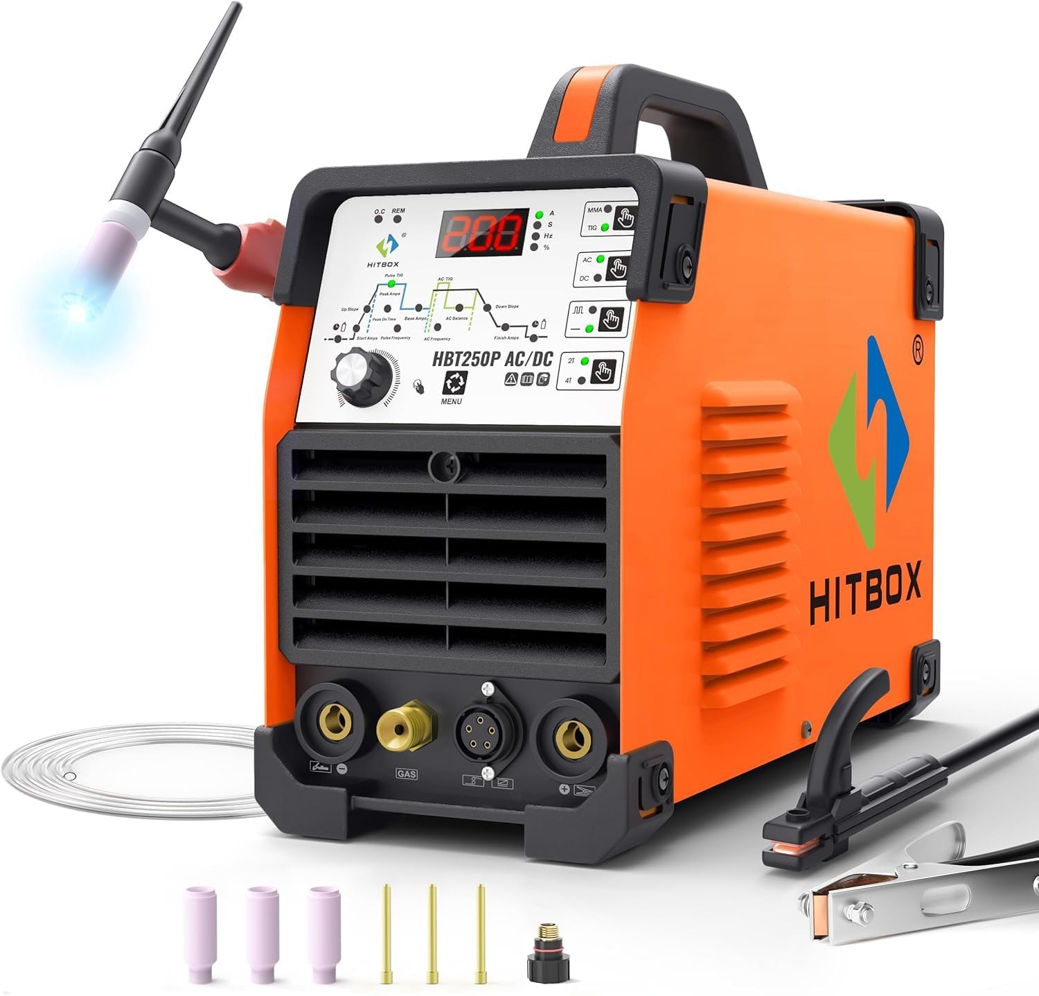 200A AC/DC 6-in-1 TIG Pulse Welding Machine