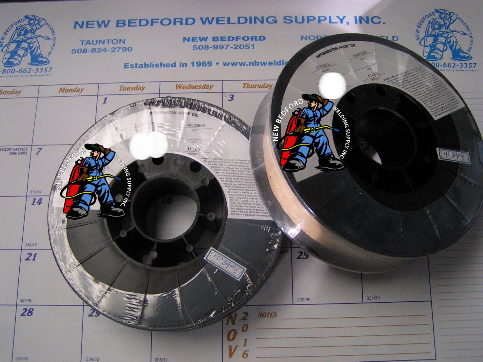 (2) 11LBS ROLLS OF 70S6 X 030 PREMIUM MIG WIRE FREE SHIPPING FREE GIFT