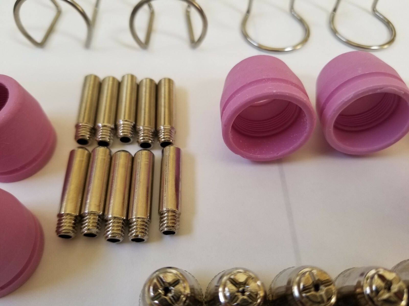 ARCCAPTAIN 55A 30pcs Consumables CUT 55 Plasma Cutter Consumables & Spacer Guide