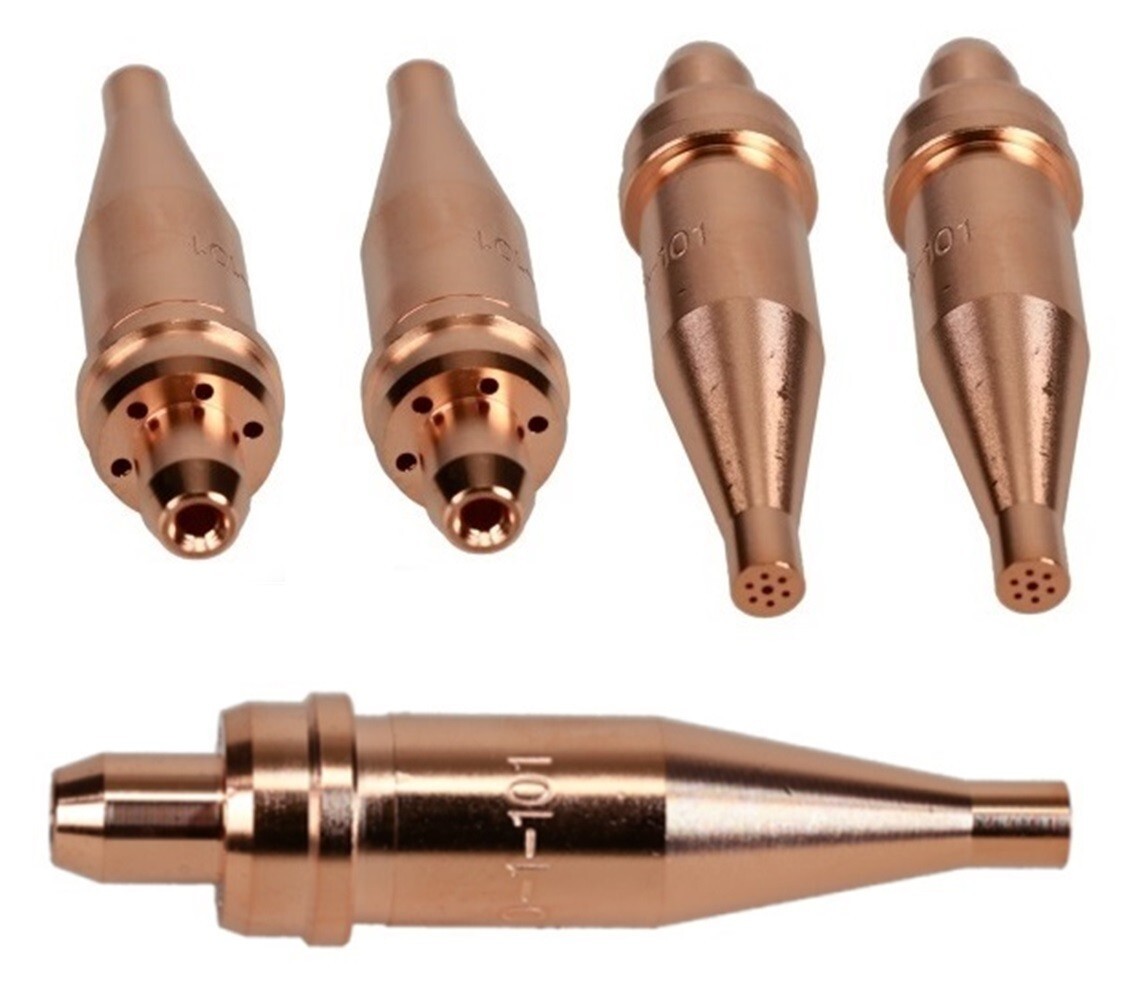 Acetylene Cutting Tips 1-101-00 Compatible with Victor 00-1-101 Cut 1/4″ QTY 2