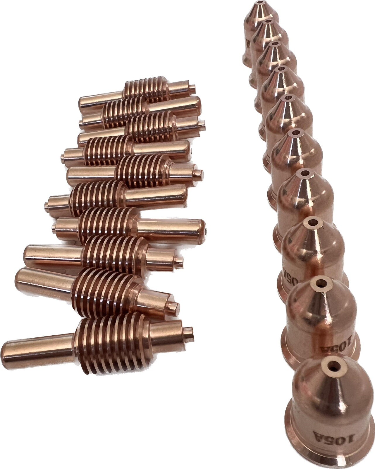 PE125C PE85C Plasma Cut Consumables Tips Size 45-85A (0.9-1.3) 64pcs