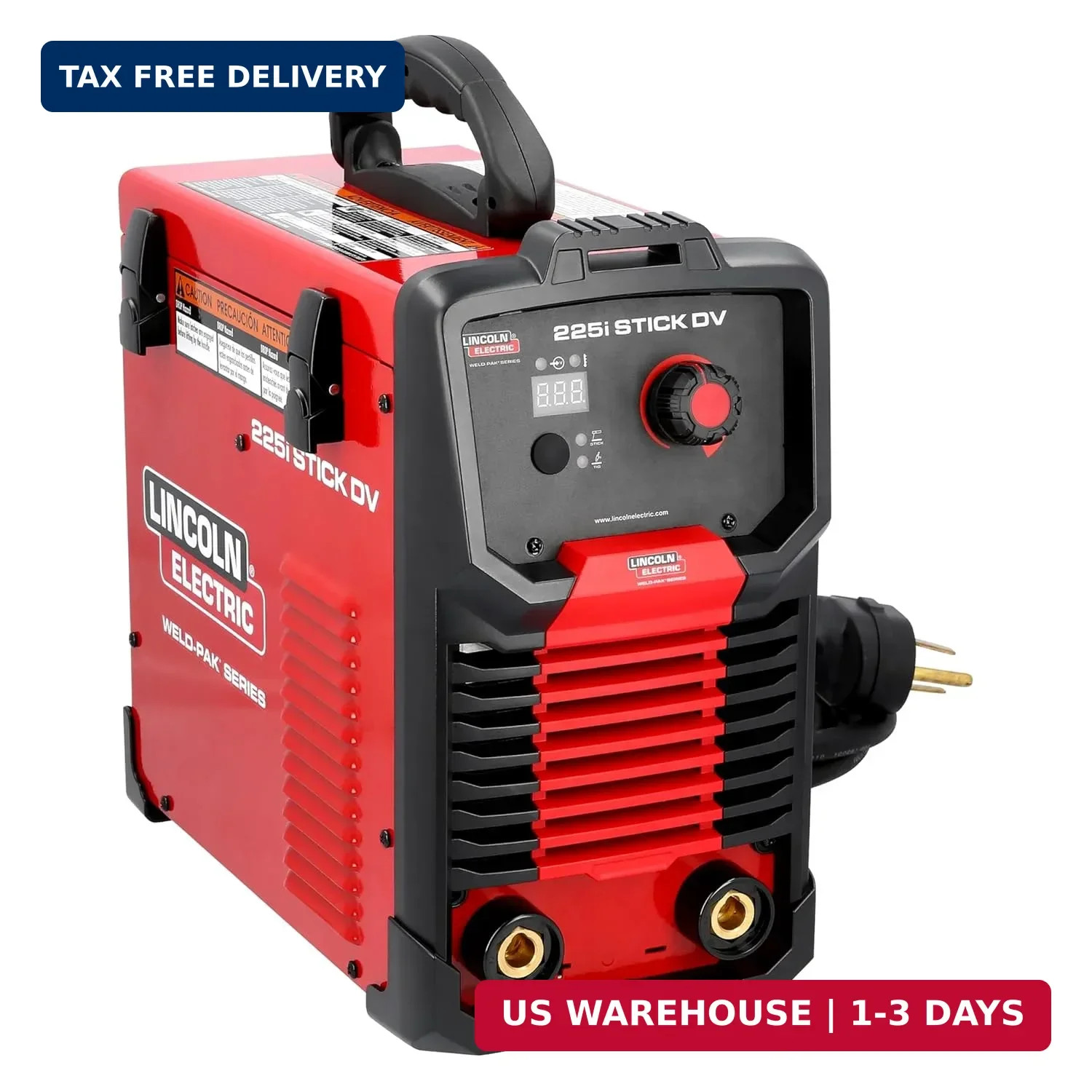 Lincoln Electric Weld-Pak 225i Stick Welder, Dual Voltage