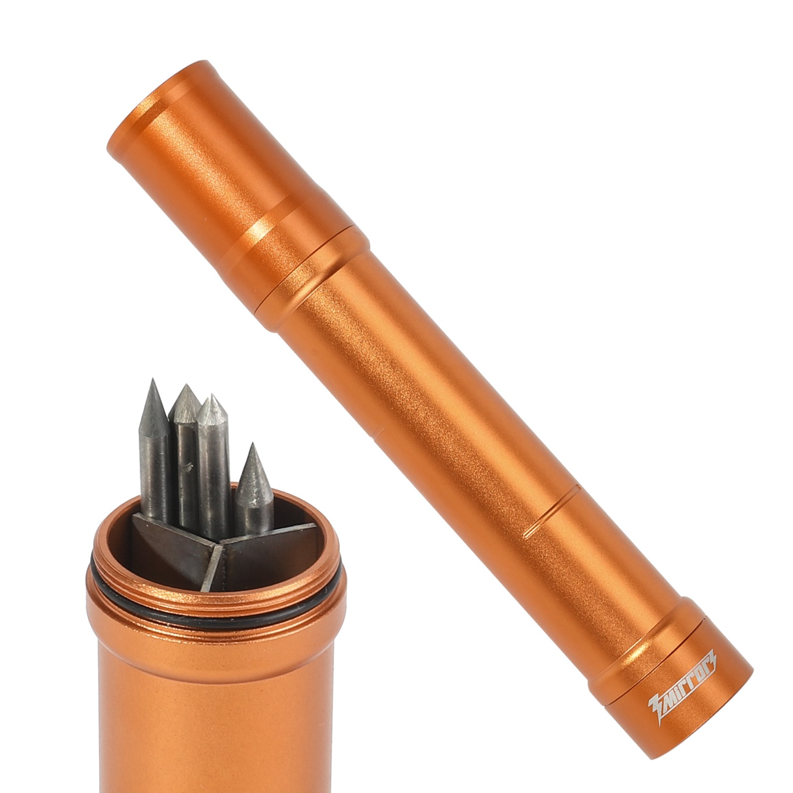 3mirrors TIG Tungsten Holder 3-Section Organizer Case with Strong Magnetic Base