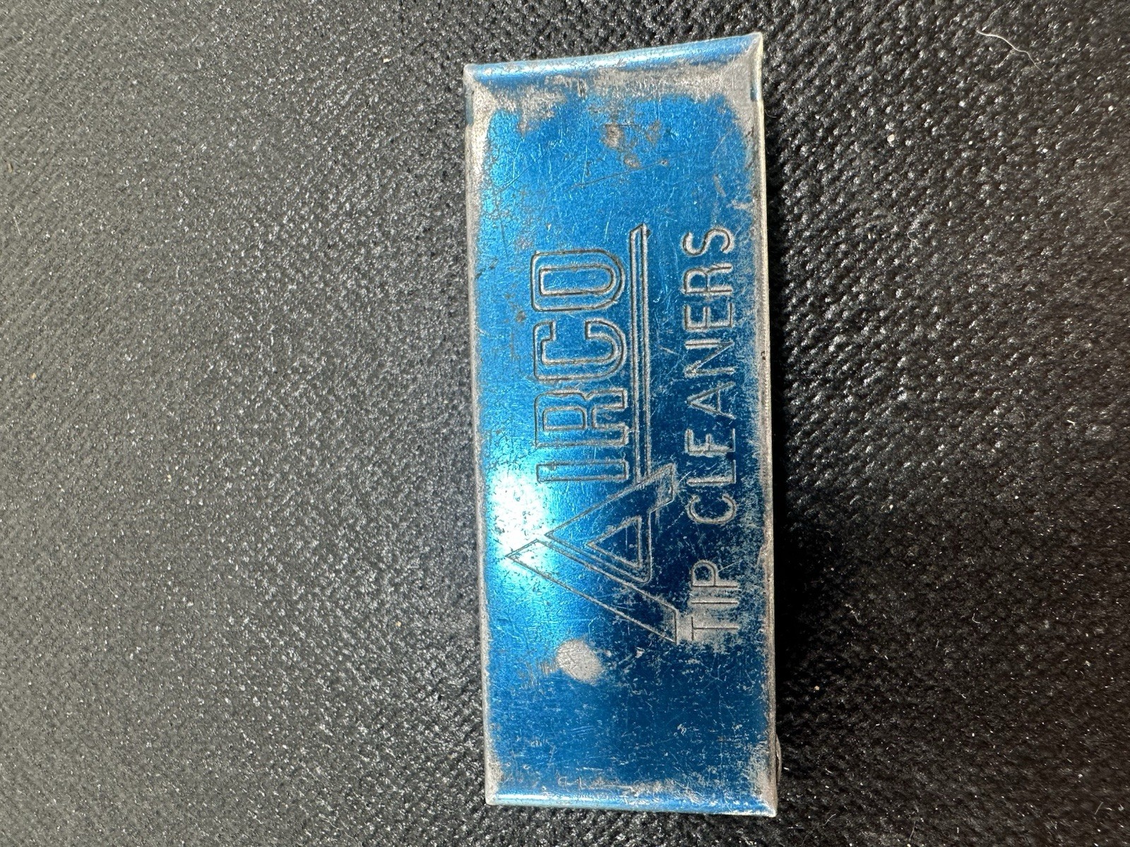 Vintage AIRCO WYPO Torch Tip Cleaner Drill Set Blue Case Canada Pat 1948