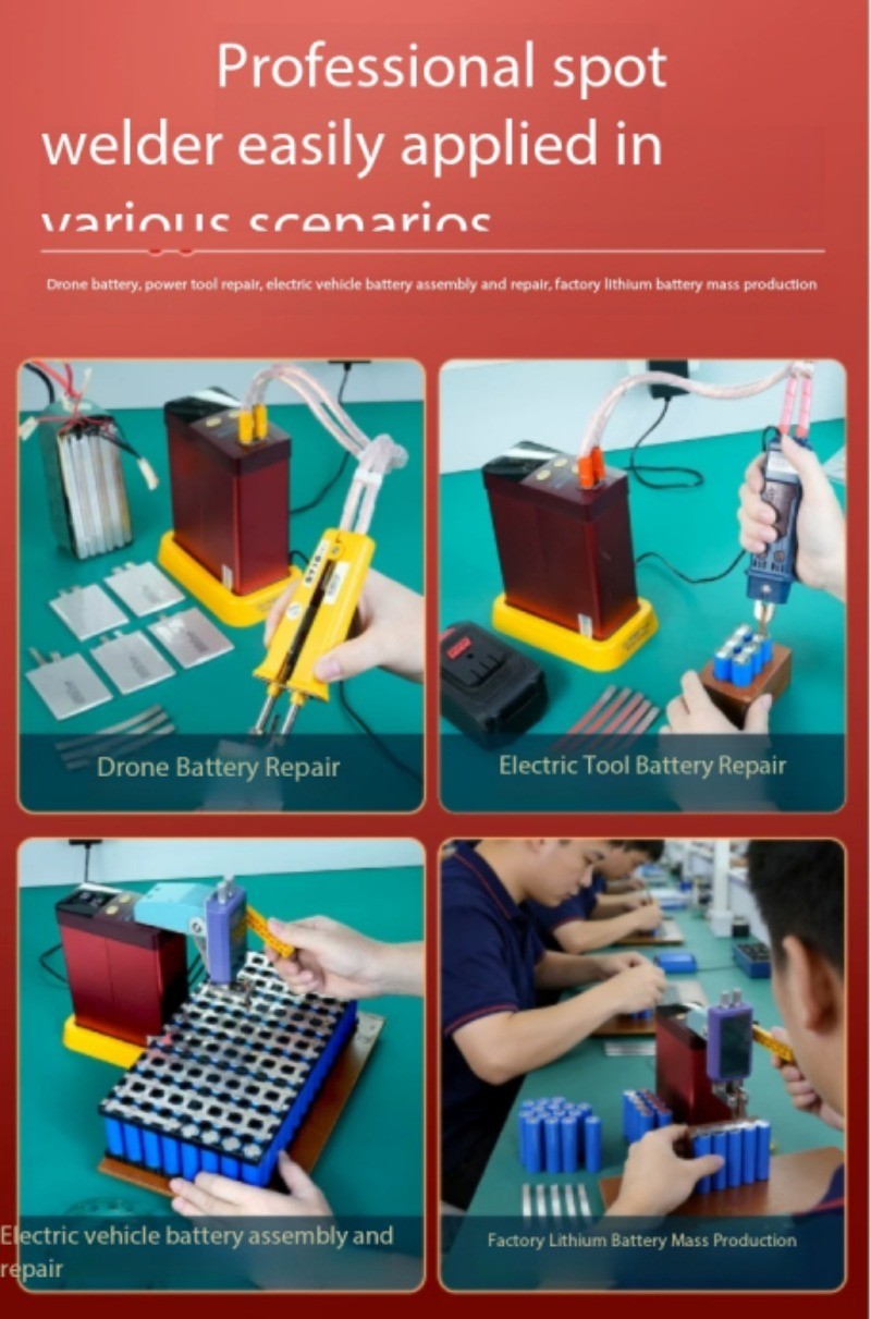 Spot welding machine capacitor energy storage household small handheld