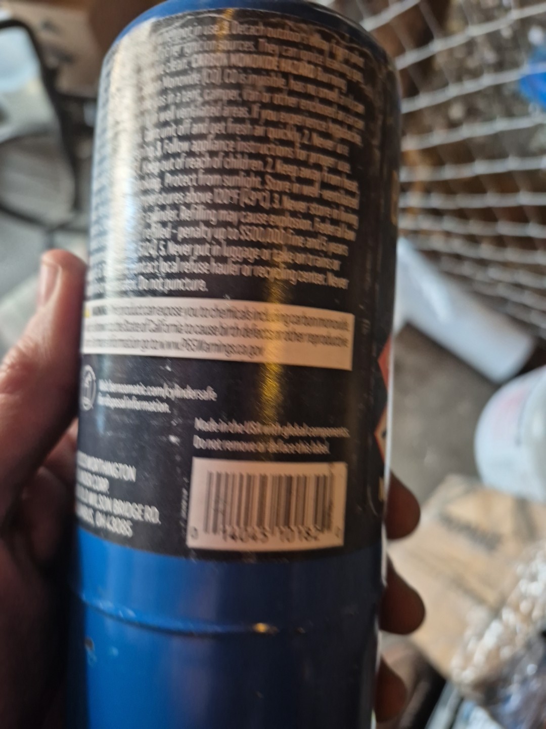 BernzOmatic 14.1 oz Propane Gas Cylinder