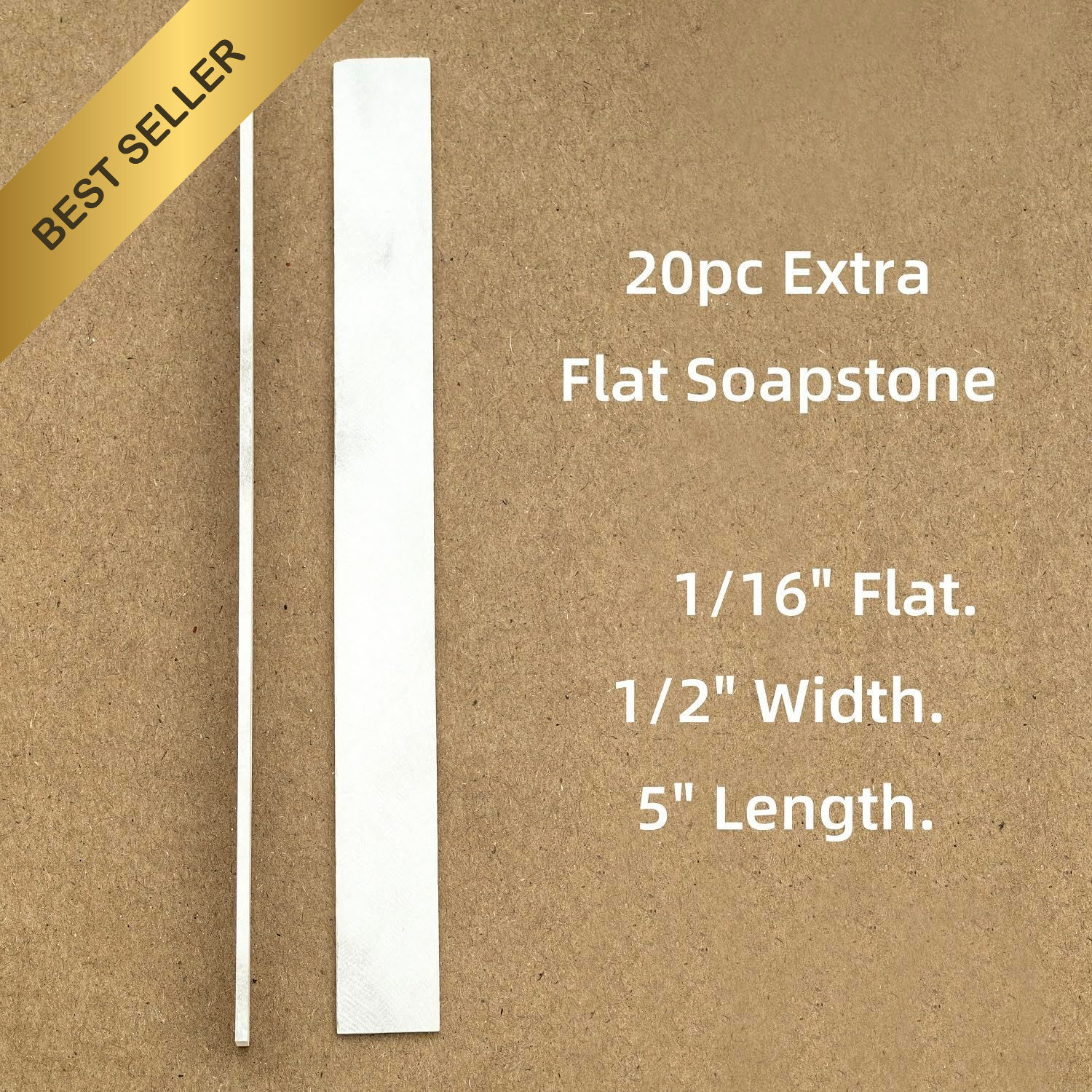 Thin Soapstone Holder Set 23pc Flat 1/16 White Welding Removable Marking Tools