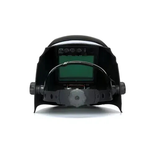 Pyramex Welding Helmet, Leadhead Auto-Darkening, Glossy Black (Qty. 1)