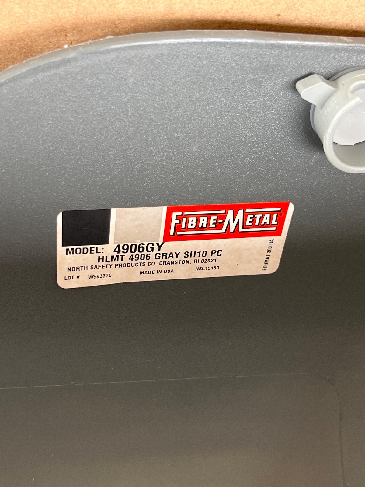 Fibre-Metal by Honeywell 4906GY Welding Helmet