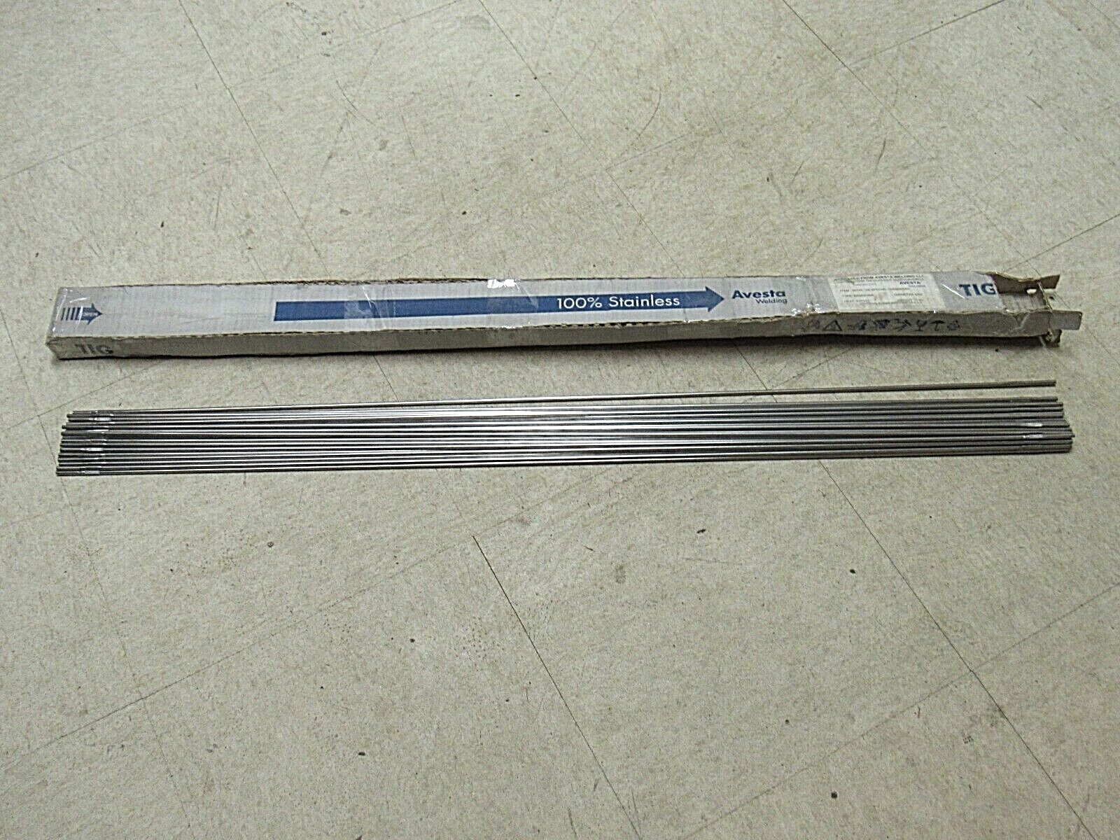 NEW 33PCS 6.8LBS AVESTA WELDING ROD ER308/308L AWS A5.9 5/32″ X 36″