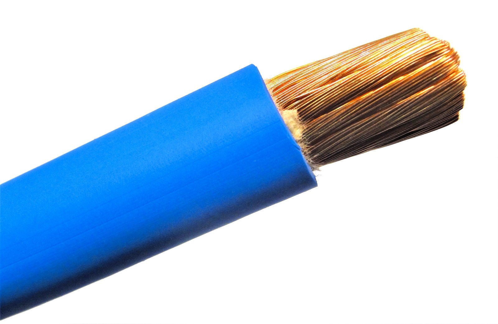 200′ FT #1 AWG WELDING/BATTERY CABLE BLUE 600V PURE COPPER USA MADE 105c