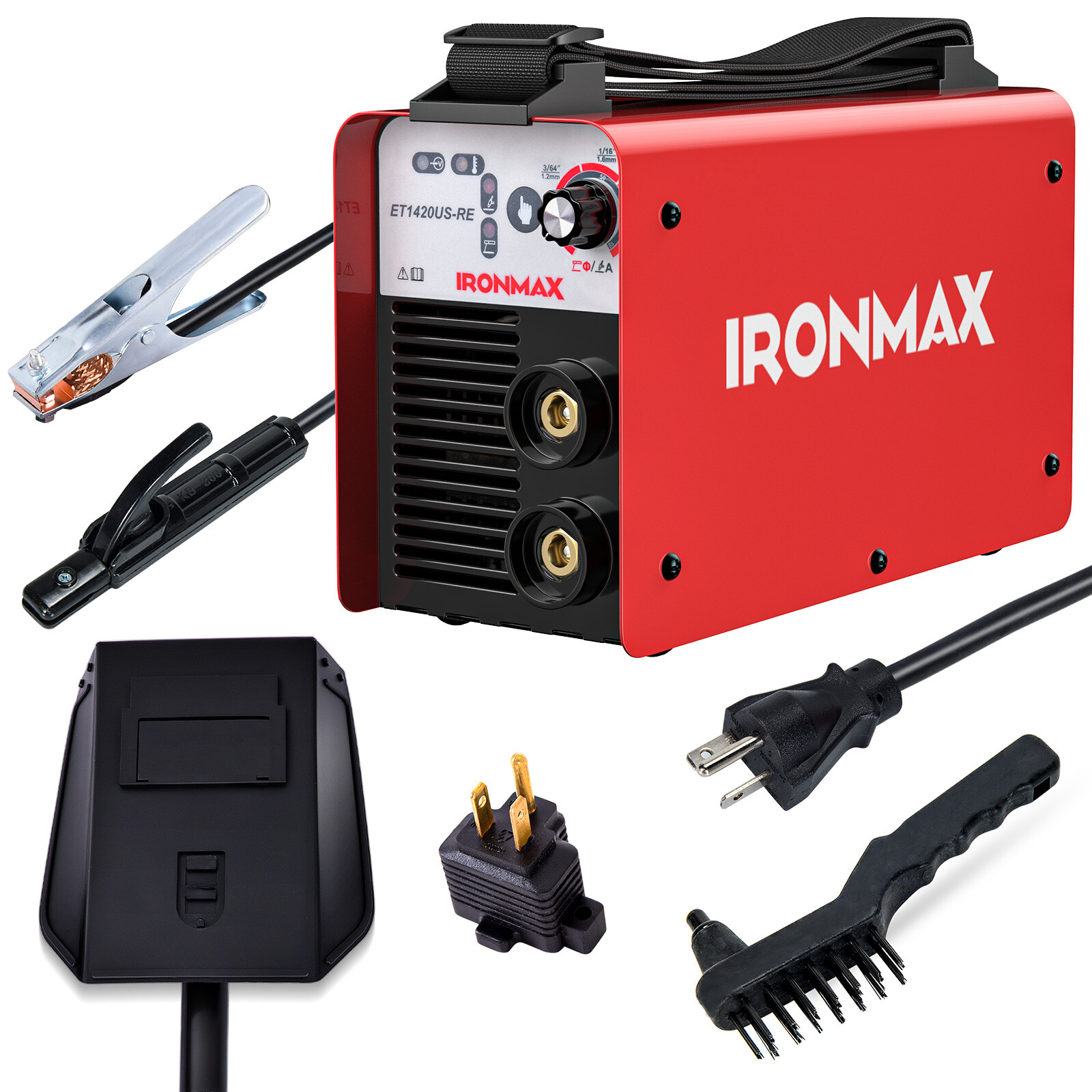 MMA Welder, IGBT Welding Machine 120V & 85A, Portable Arc Welder Kit