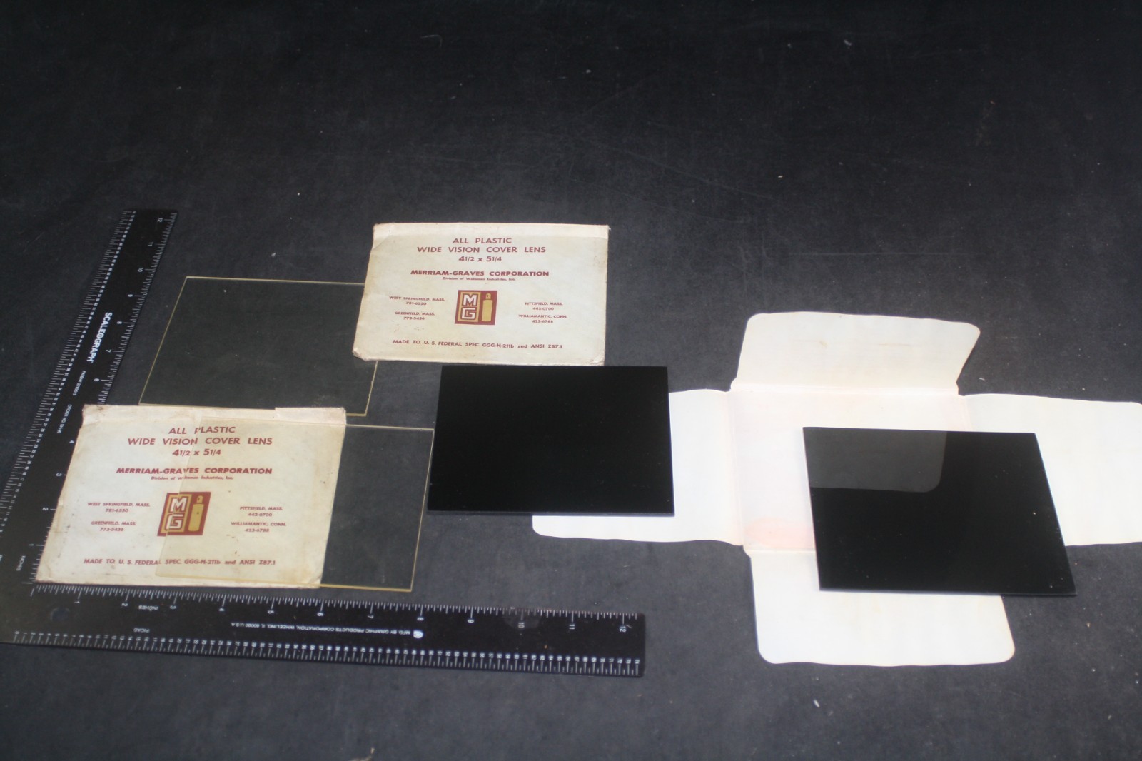 WELDERS PROTECTIVE COVER AND FILTER LENS LOT 2X4.25 COLLECTION 55PC FEW 4.5X5.25