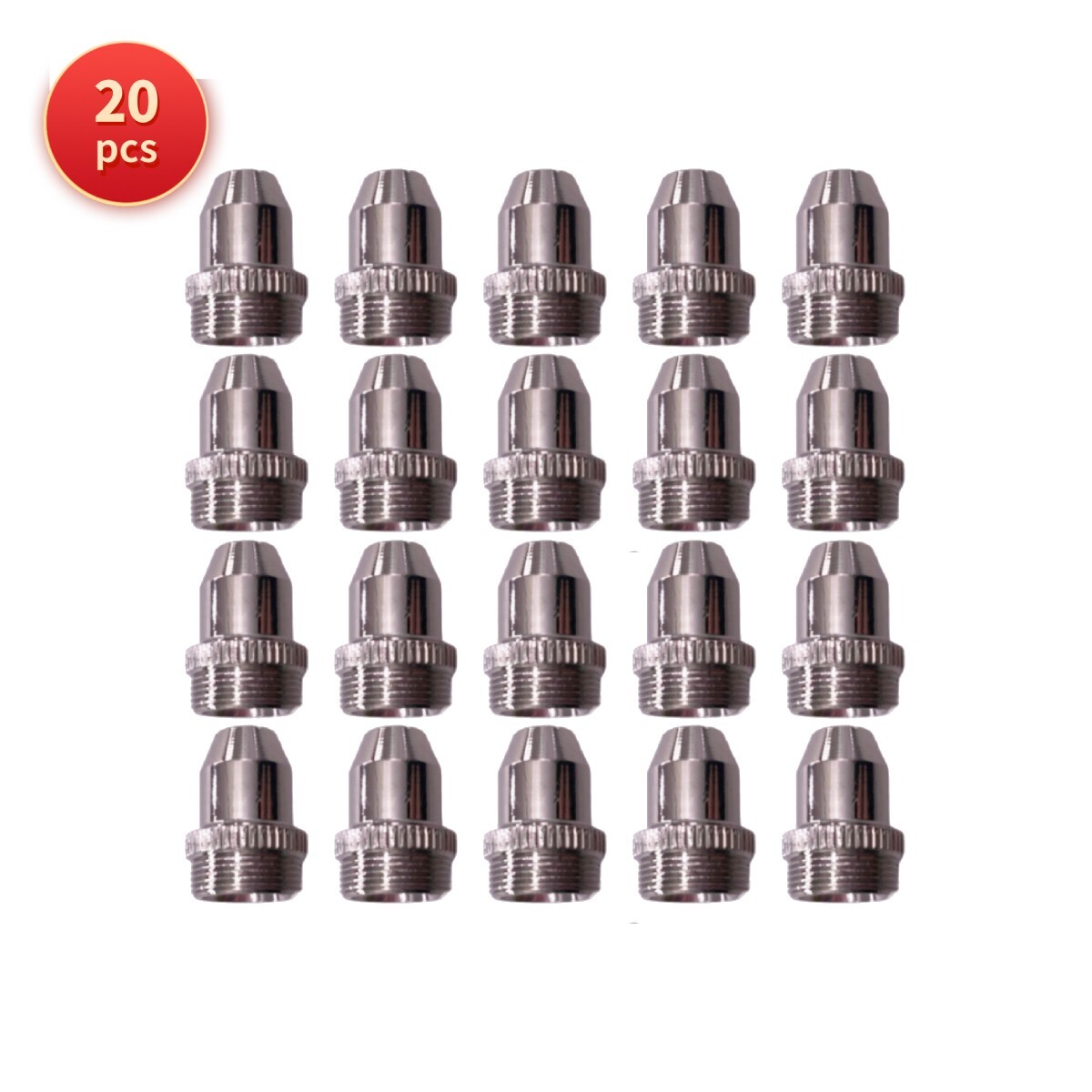 20 pcs Tips Nozzles Replacement fit Lotos Brown Color LTP5000D Plasma Cutter