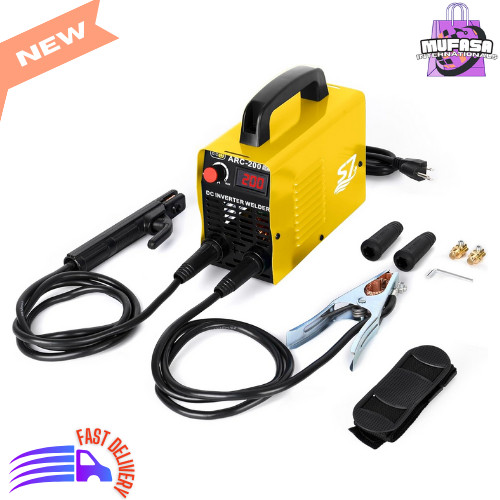 Welding Machine 110V Plug, 200Amp Power,Beginner Welder With Display LCD Machine