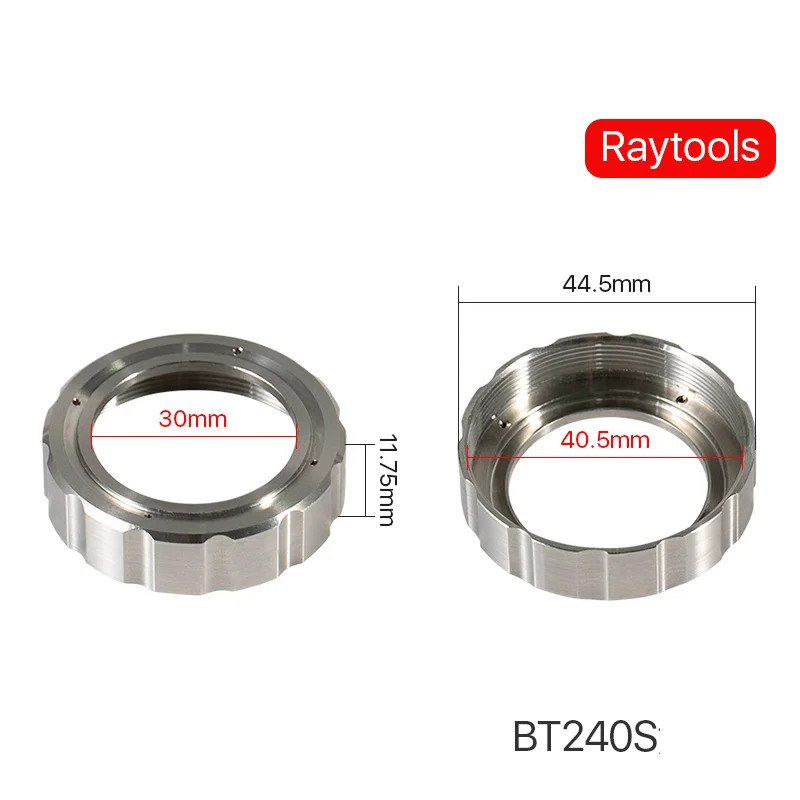 Laser Lock Ring Capacitor Ceramic Ring Nut For Raytools WSX Laser Cut Machine