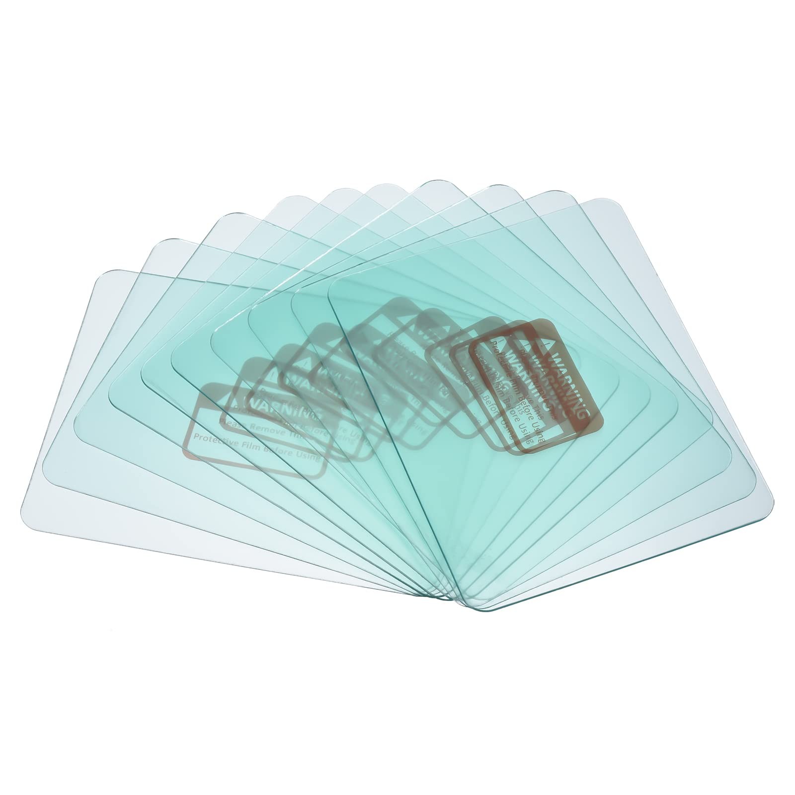 PATIKIL 4.5 x 3.5 Inch Welding Protection Lens, 10 Pack Transparent Round…