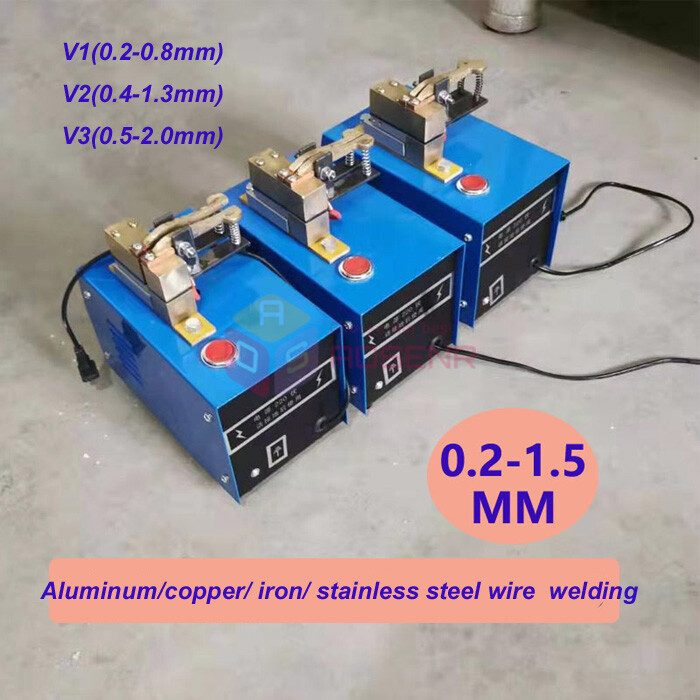 220V 0.2-0.8mm Copper Iron Steel Aluminum Wire Welding Machine Butt Welder