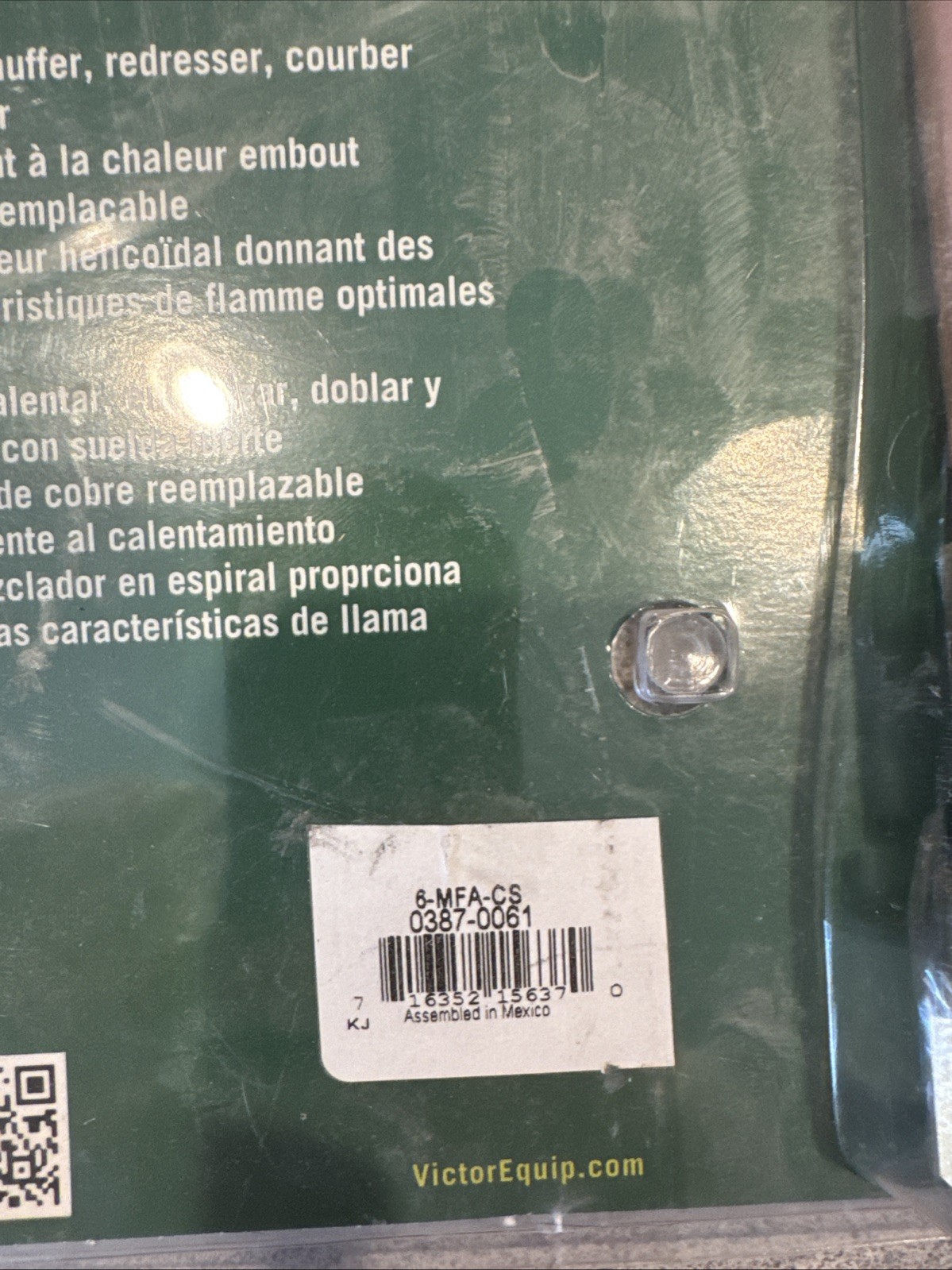 Victor 0387-0061 6-MFA-CS Heating Nozzle