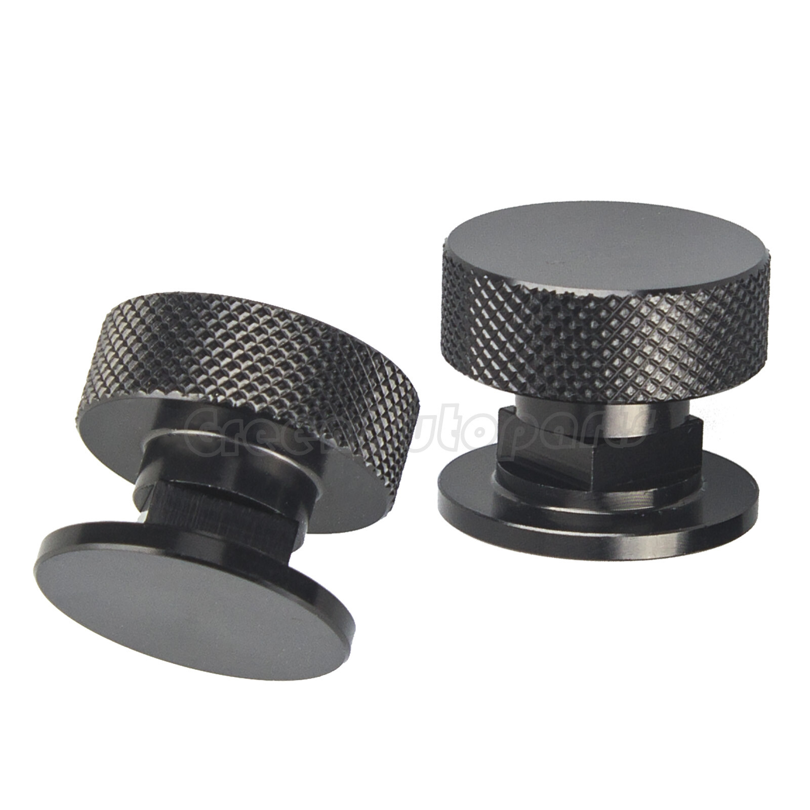 Black Aluminum Pipeliner Welding Helmet Fasteners (Round)
