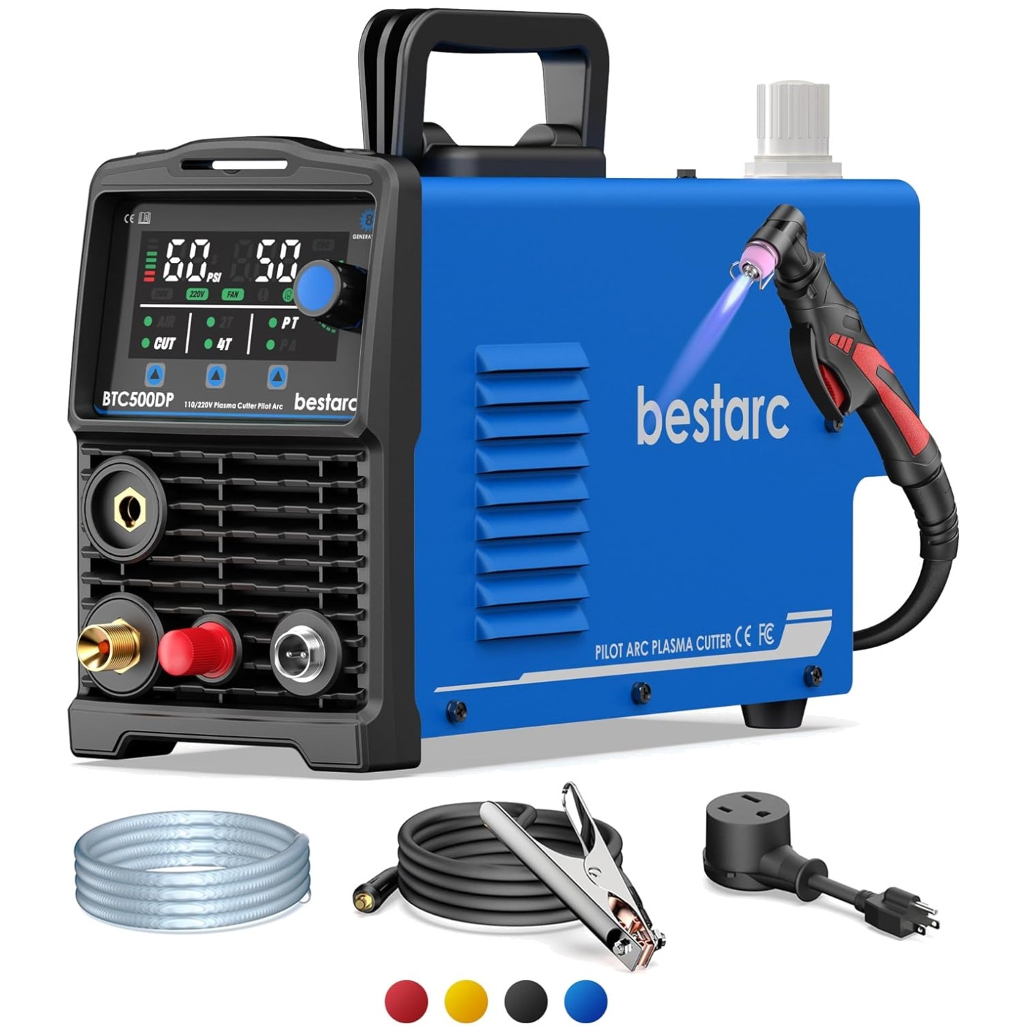 Heavy Duty 50A Plasma Cutter Machine, Dual Voltage