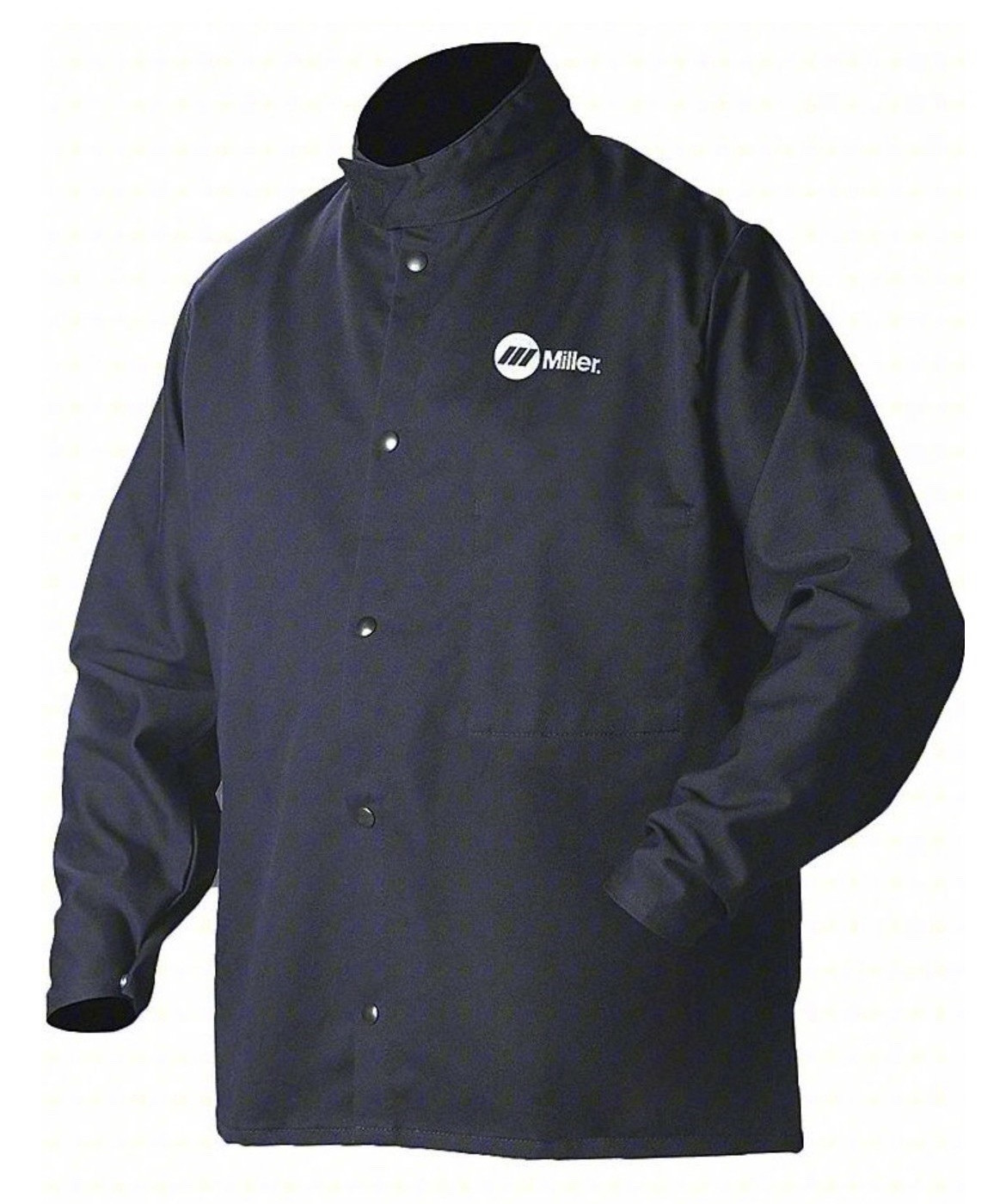 Miller Cotton Welding Jacket Black XL 30in Lg 34C274