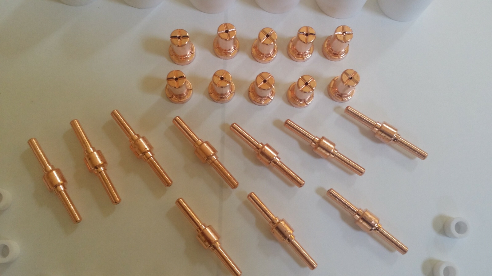 REBOOT RBC-4000 PLASMA CUTTER CONSUMABLES 40PCS COPPER EXTENDED CUT40 40amps