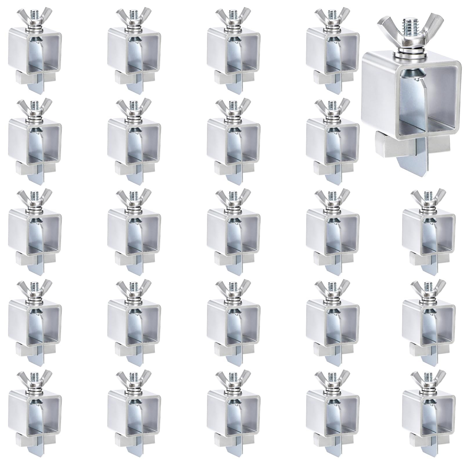 24 Pcs Butt Welding Clamps, Sheet Metal Clips, Auto Body Panel, Edge to Edge