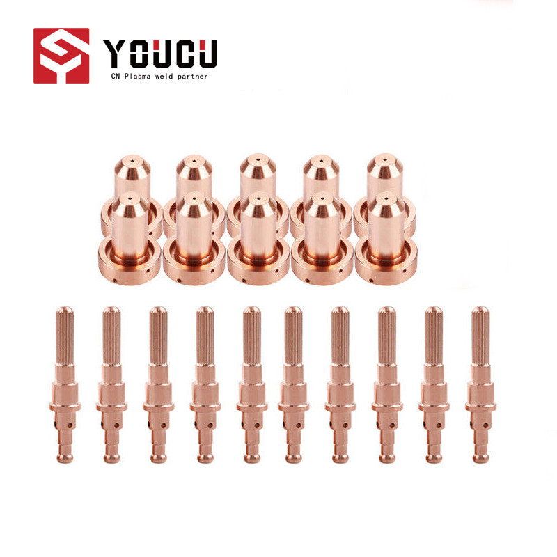 20pk 9-8215 Electrode + 9-8207 Nozzle for Thermal Dynamics SL60/100 Plasma Torch