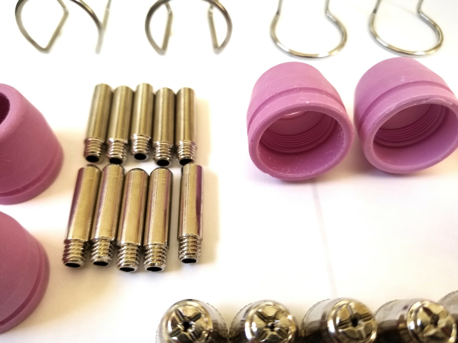 ARCCAPTAIN 55A 30pcs Consumables CUT 55 Plasma Cutter Consumables & Spacer Guide