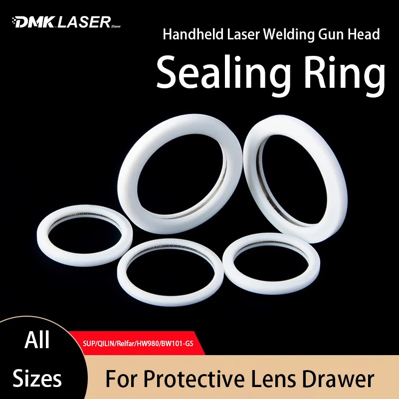 Laser Sealing Ring PTFE Drawer Parts Spring Seals For Laser Welding Gun Head