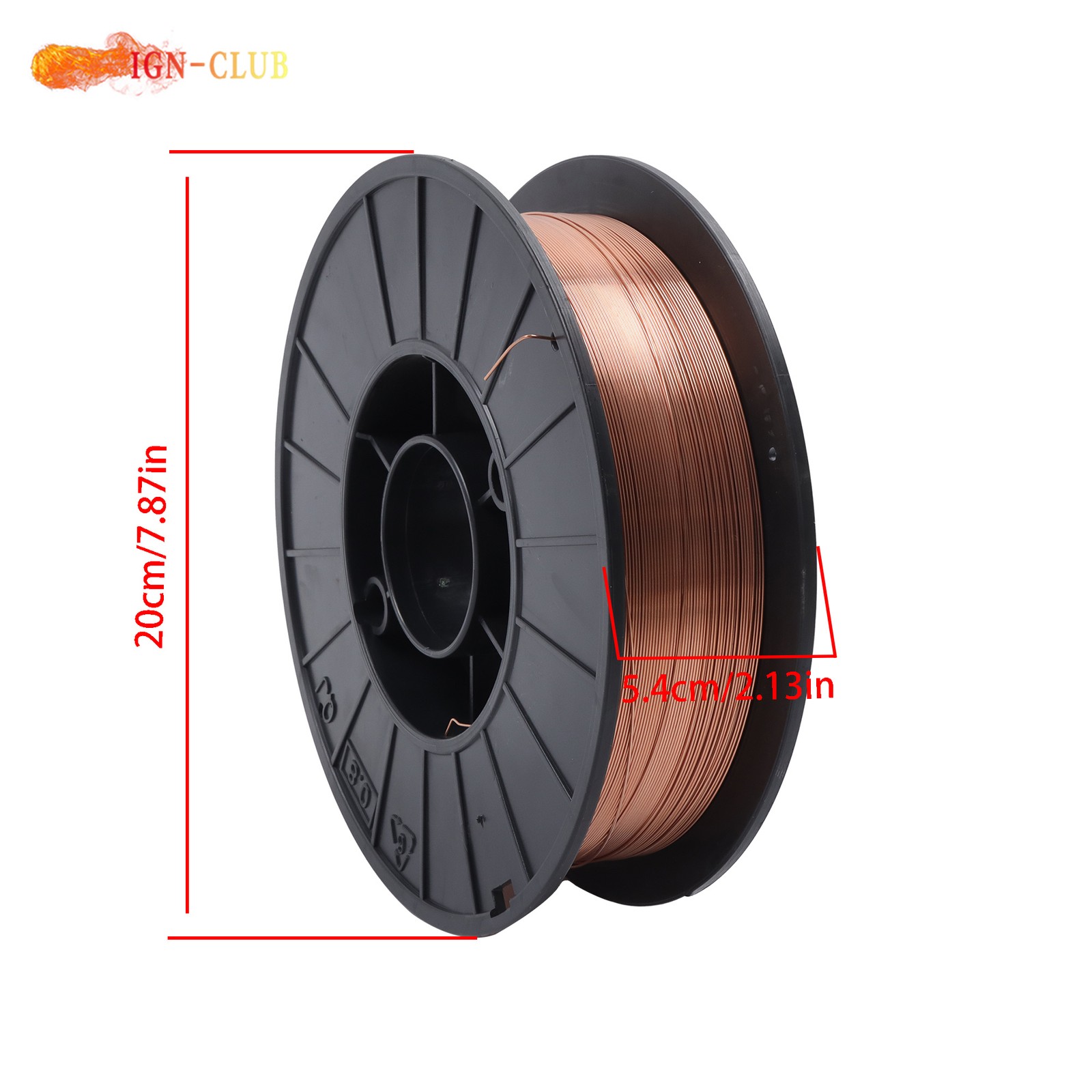 Pack 2 ER70S-6 .030″ (0.8mm) Mild Steel MIG Welding Wire 11-lb Roll