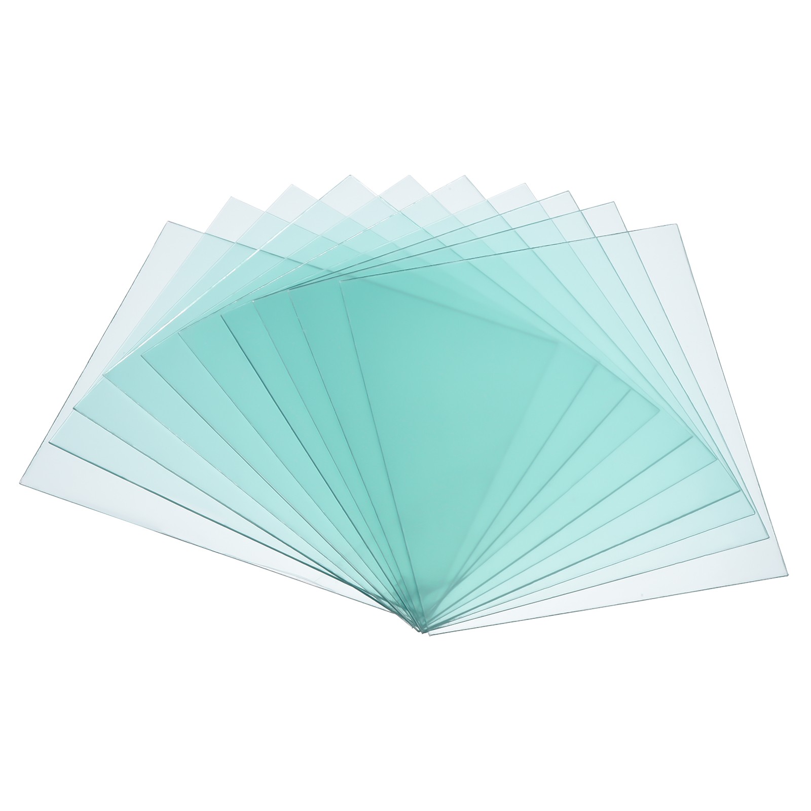 10Pcs 4.3″x3.5″ Welding Protection Len Transparent Protective Right Angle Clear