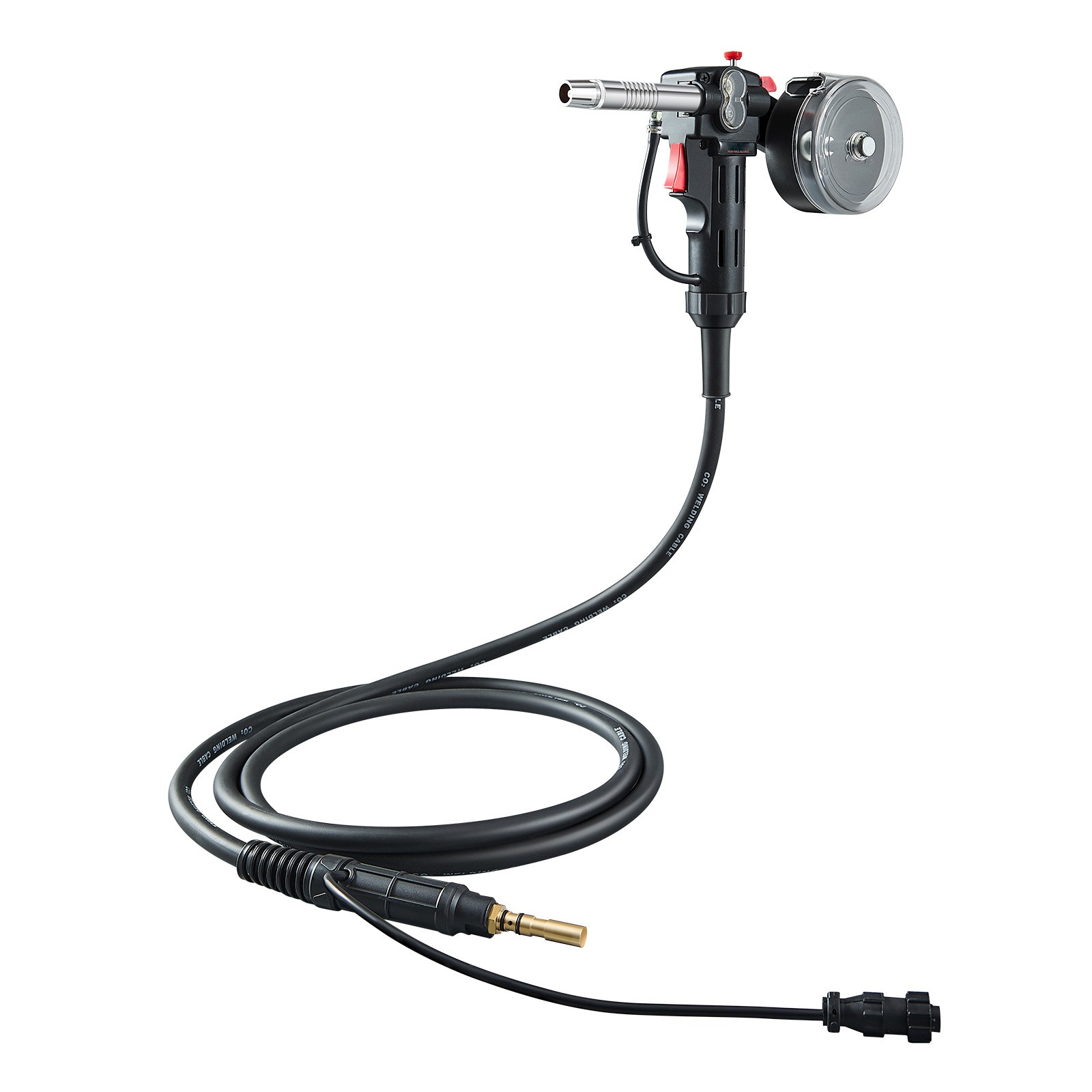 100Amp Spool Gun with 10FT Cable Suitable for 0.023″ 0.030″ 0.035″ Welding Wire