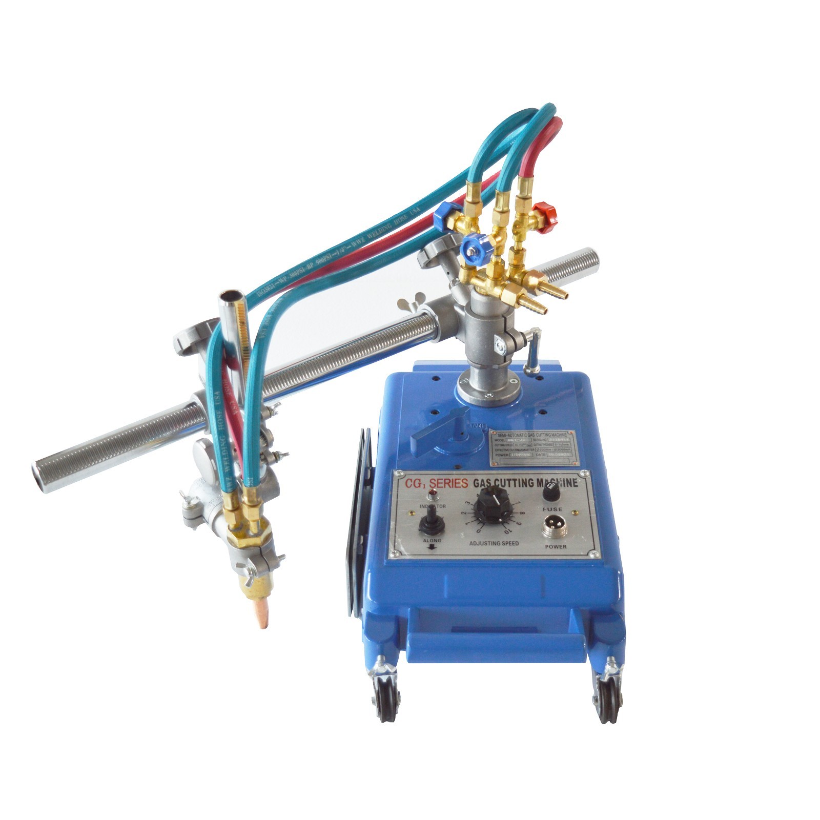 CG1-30 Flame Cutting Machine Cut Thickness 0.16″-17.7″ 110V W/6′ Track