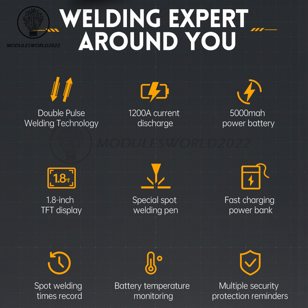FNIRSI SWM-10 Battery Spot Welding HandHeld Spot Welder Machine 18650 Battery