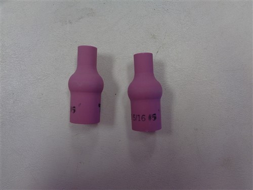 TEC TORCH CO 131-00 CERAMIC TIG WELDER NOZZLE SIZE 5 PAIR ( 2 )