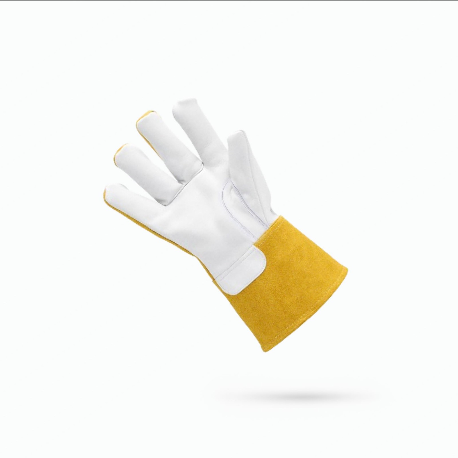 Premium TIG Welding Gloves Top Grain Goatskin Leather Gloves Unlined 4″ Cuff …