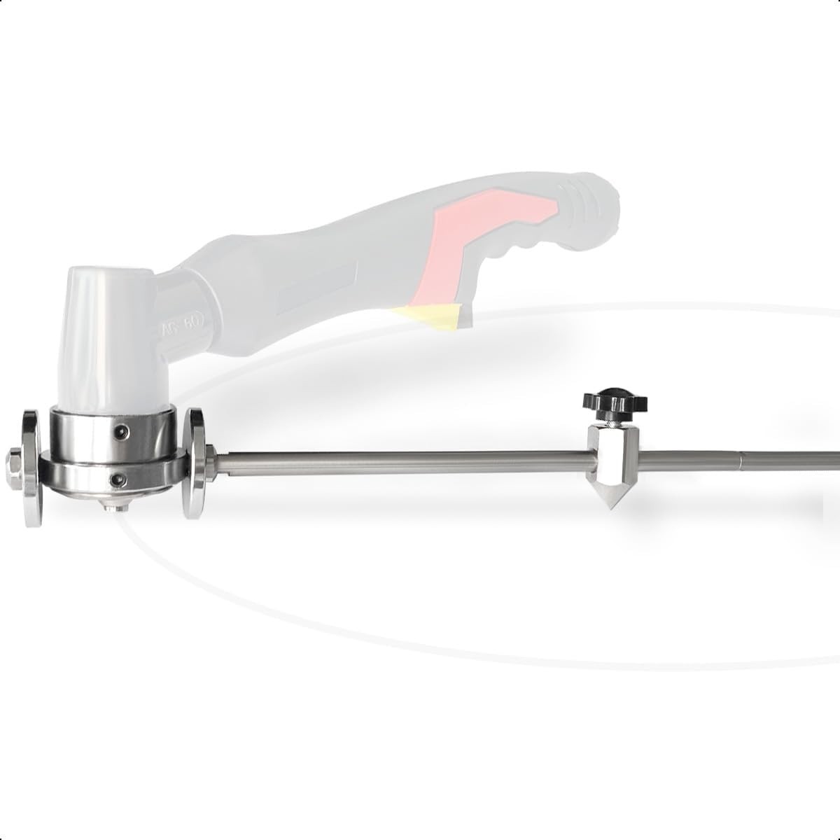 AG-60 Plasma Cutter Roller Guide with Detachable Compass Arm for Precision Cuts