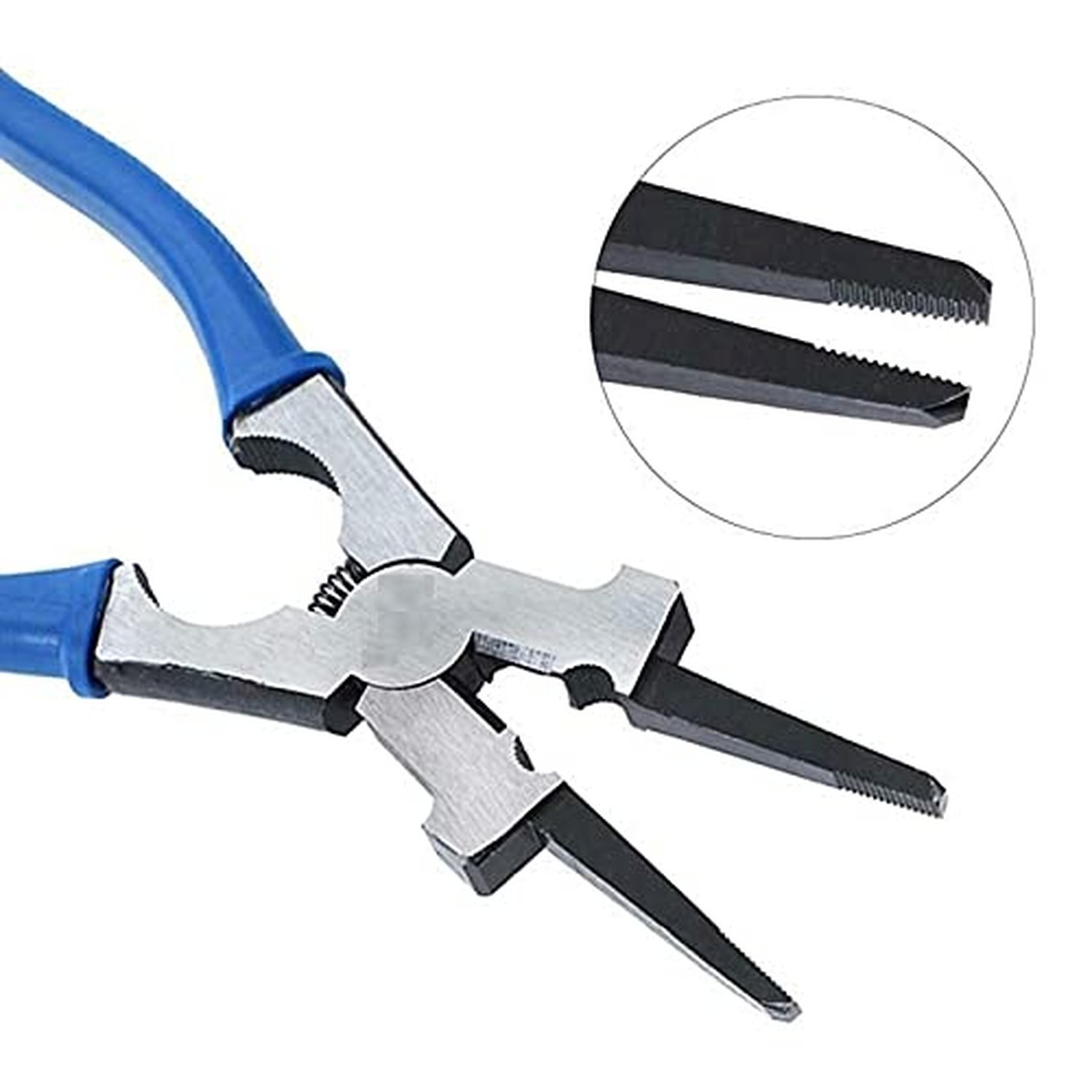 8″ MIG Welding Pliers Alloy Steel Anti Rust Anti Slip Insulated Handle Sharp …