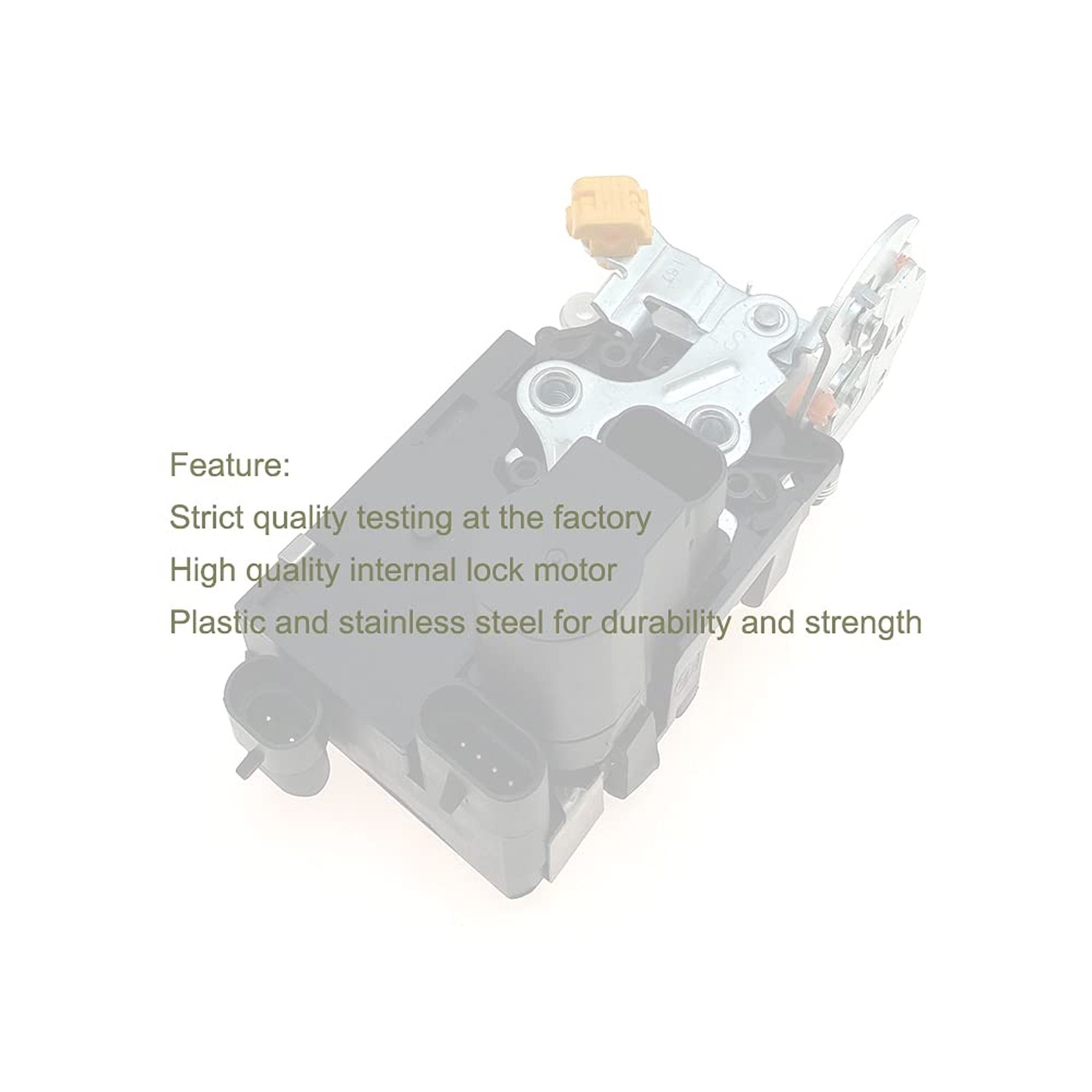 Door Lock Latch Actuator Motor Assembly Front Left Driver Side for Cadillac E…