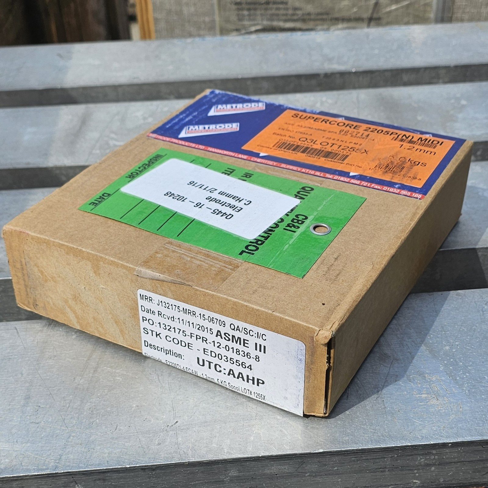 Metrode Supercore 2205P Flux-core Welding Wire 5-kgms/11-lbs, 1.2mm