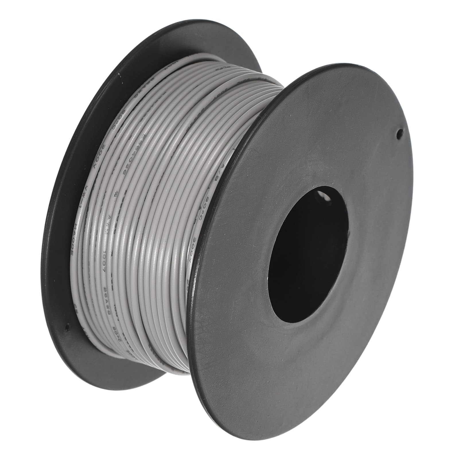 MECCANIXITY 26AWG Grey PVC Stranded Wire – 30M/100ft, UL1007 26AWG,30M,